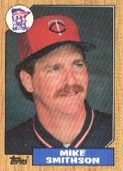 1987 Topps Baseball Cards      225     Mike Smithson